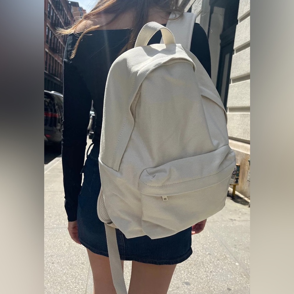 Brandy melville ivory school backpack - Picture 3 of 6